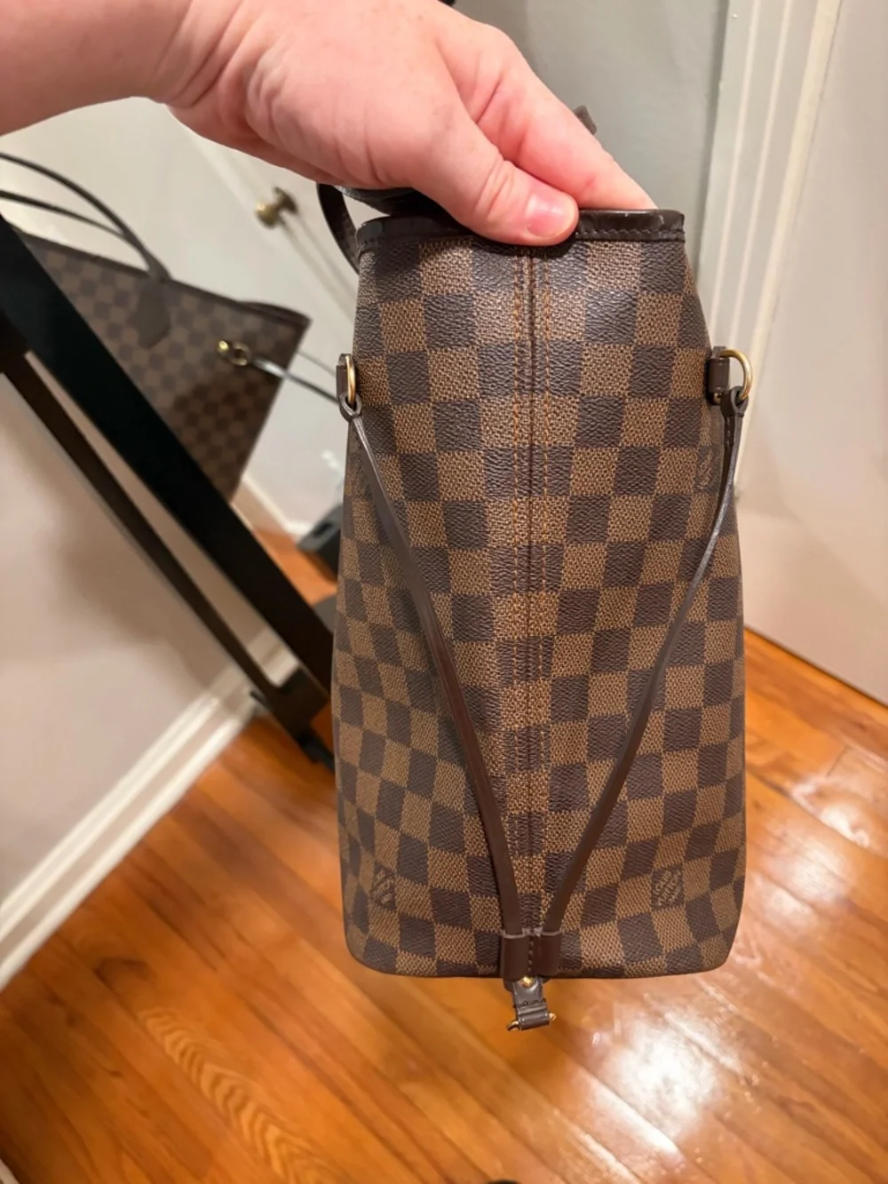 Louis Vuitton Neverfull MM Damier Ebene - Picture 4 of 8
